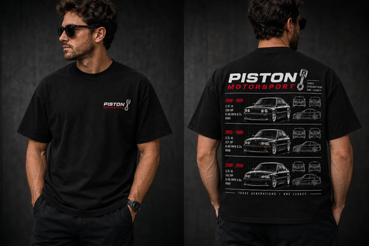 Oversized Piston Motorsport T shirt